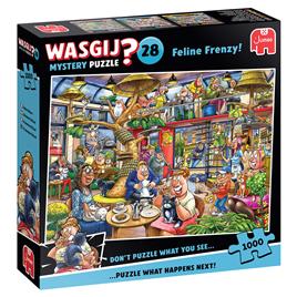 Wasgij Mistério 28 Frenesi Felino! (1000 Peças) (1110100506) Quebra-cabeça