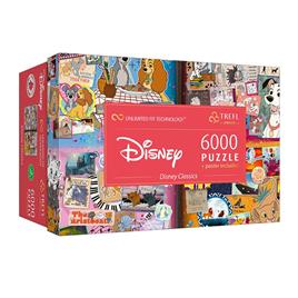 Trelf Quebra-cabeça De Filmes Clássicos Disney 6000 Peças