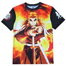 Popbuddies Camiseta Demon Slayer: Kimetsu No Yaiba Kyojuro Rengoku