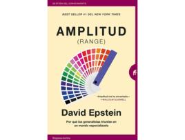 Livro Amplitud de David Epstein (Espanhol)