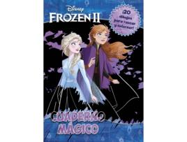 Livro Frozen 2. Cuaderno Mágico de Disney (Espanhol)