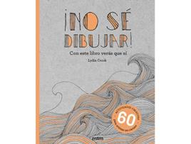 Livro ¡No Sé Dibujar! de Lydia Crook (Espanhol)