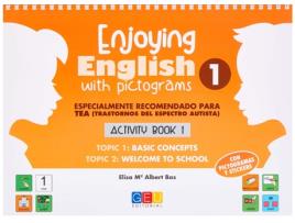 Livro Enjoying English With Pictograms 1. Activity Book 1 de Elisa Maria Albert Bas (Espanhol)