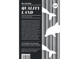 Livro Qualityland de Marc-Uwe Kling (Catalão) 