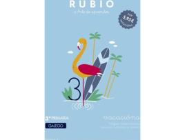 Livro Rubio Vacacións 3ºprimaria de Vários Autores (Galego)