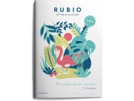 Livro Mi Cuaderno De Verano Rubio 3-4 Años de Vários Autores (Espanhol)
