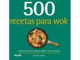 Livro 500 Recetas Para Wok de Michele Keogh (Espanhol)