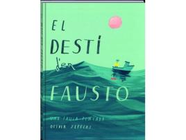 Livro El Destí D'En Fausto de Oliver Jeffers (Catalão)