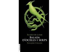 Livro Balada DOcells I Serps de Suzanne Collins (Catalão)