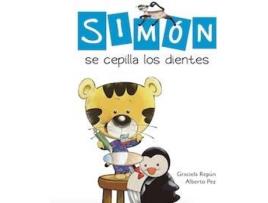 Livro Simón Se Cepilla Los Dientes de Graciela Repún (Espanhol)