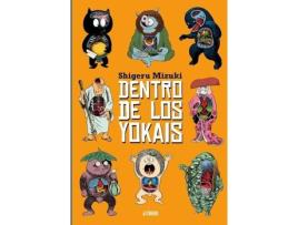 Livro Dentro De Los Yokais de Shigeru Mizuki (Espanhol)