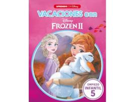 Livro Vacaciones Con Frozen Ii (Libro Educativo Disney Con Actividades) de Disney (Espanhol)