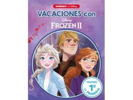 Livro Vacaciones Con Frozen Ii (Libro Educativo Disney Con Actividades) de Disney (Espanhol)