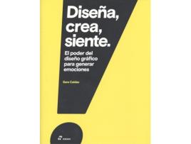 Livro Diseña, Crea, Siente de Sara Caldas (Espanhol)