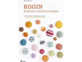 Livro Kogin. Bordado Contado Sashiko de Susan Briscoe (Espanhol)