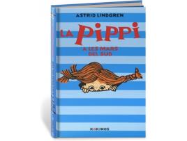 Livro La Pippi A Les Mars Del Sud de Astrid Lindgren (Catalão)