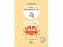 Livro Lecturas Comprensivas 4 Silabas Trabadas 4ºed de Martinez Romero (Espanhol)