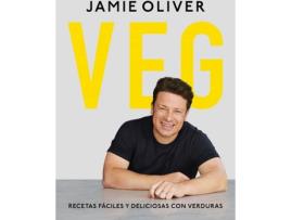 Livro Veg de Jaime Óliver (Espanhol)