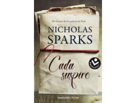 Livro Cada Suspiro de Nicholas Sparks (Espanhol)