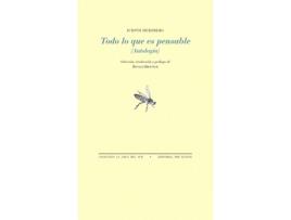 Livro Todo Lo Que Es Pensable de Judith Herzberg (Espanhol)