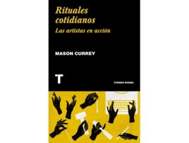 Livro Rituales Cotidianos de Mason Currey (Espanhol)