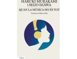 Livro Quan La Música Ho És Tot de Haruki Murakami (Catalão)