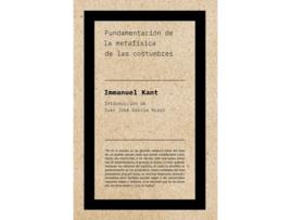 Livro Fundamentación De La Metafísica De Las Costumbres de Immanuel Kant (Espanhol)