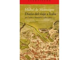 Livro Diario Del Viaje A Italia de Michel De Montaigne (Espanhol)