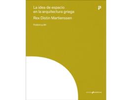 Livro La Idea De Espacio En La Arquitectura Griega de Martienssen Rex D. (Espanhol)