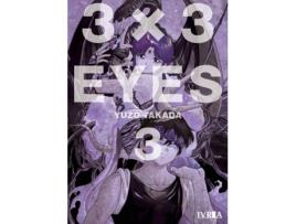 Livro 3X3 Eyes 3 de Yuzo Takada (Espanhol)