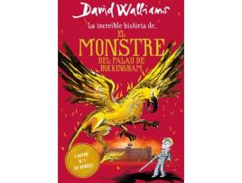 Livro El Monstre Del Buckingham Palace de David Walliams (Catalão)