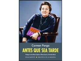 Livro Antes Que Sea Tarde de Carmen Parga (Espanhol)