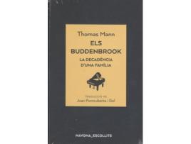 Livro Els Buddenbrooka de Thomas Mann (Catalão) 