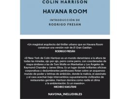 Livro Havana Room de Colin Harrison (Espanhol)