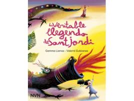 Livro La Veritable Llegenda De Sant Jordi de Gemma Lienas (Catalão)