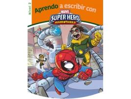 Livro Aprendo A Escribir Con Los Superhéroes - Nivel 2 (Aprendo A Escribir Con Marvel) de Marvel (Espanhol)