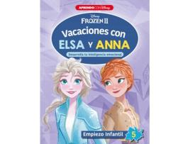 Livro Vacaciones Con Elsa Y Anna Empiezo Infantil 5 de Disney (Espanhol)