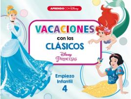 Livro Vacaciones Con Los Clásicos Disney Empiezo Infantil 4 de Disney (Espanhol)