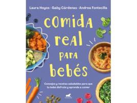 Livro Comida Real Para Bebés de Laura Hoyos (Español)