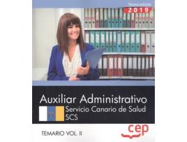 Livro Auxiliar Administrativo Servicio Canario De Salud de Vários Autores (Espanhol)