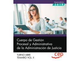 Livro Cuerpo De Gestión Procesal Y Administrativa De La Administración De Justicia de Vários Autores (Espanhol)