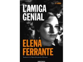 Livro L'Amiga Genial de Elena Ferrante (Catalão)