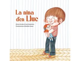 Livro La Nina D'En Lluc de Alicia Acosta (Catalão)
