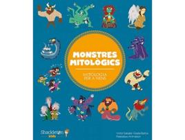 Livro Monstres Mitològics de Víctor Sabaté (Catalão)