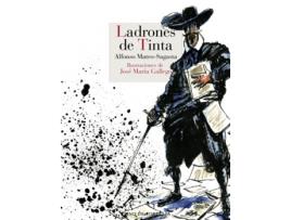 Livro Ladrones De Tinta de Alfonso Mateo-Sagasta (Espanhol)