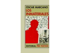 Livro Los Inmateriales de Óscar Marcano (Espanhol)