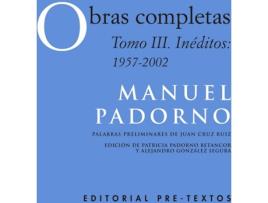 Livro Obras Completas de Manuel Padorno (Espanhol)