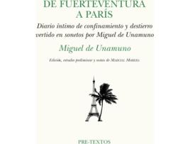 Livro De Fuerteventura A París de Miguel De Unamuno (Espanhol)