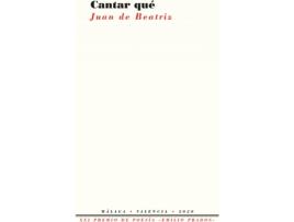 Livro Cantar Qué de Juan De Beatriz (Espanhol)