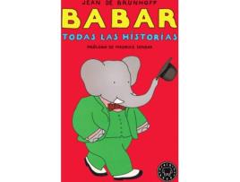 Livro Babar. Todas Las Historias de Jean de Brunhoff (Espanhol)